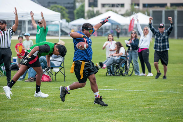 2025 Summer Games Flag Football athlete